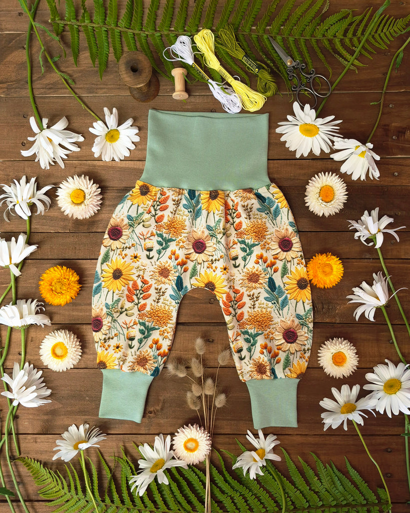 Sunflowers  Harem Trousers