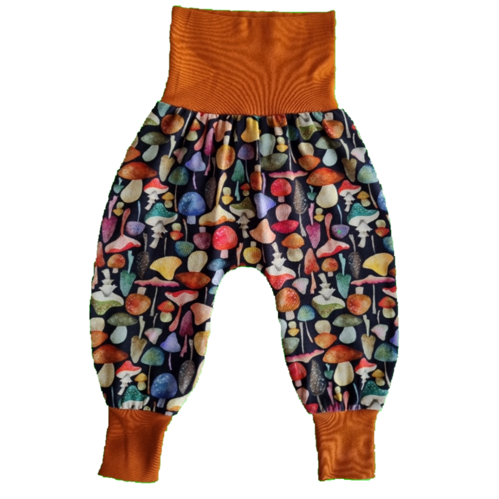 Mushroom Love  - Harem Trousers