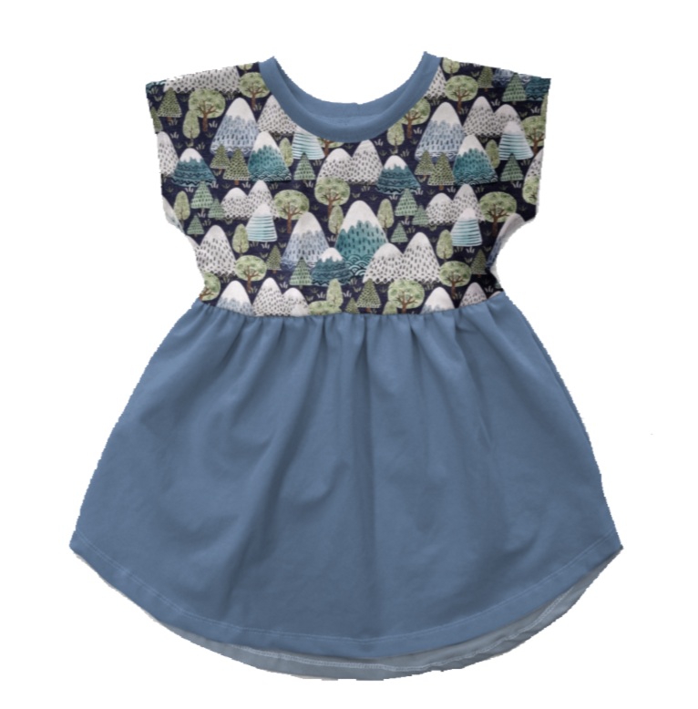 Cool Mountains  - Clodagh Dress