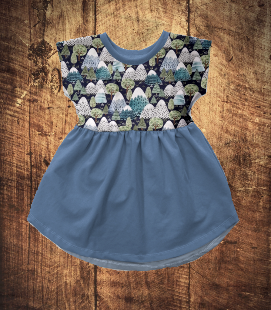 Cool Mountains  - Clodagh Dress