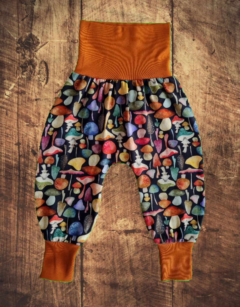 Mushroom Love  - Harem Trousers