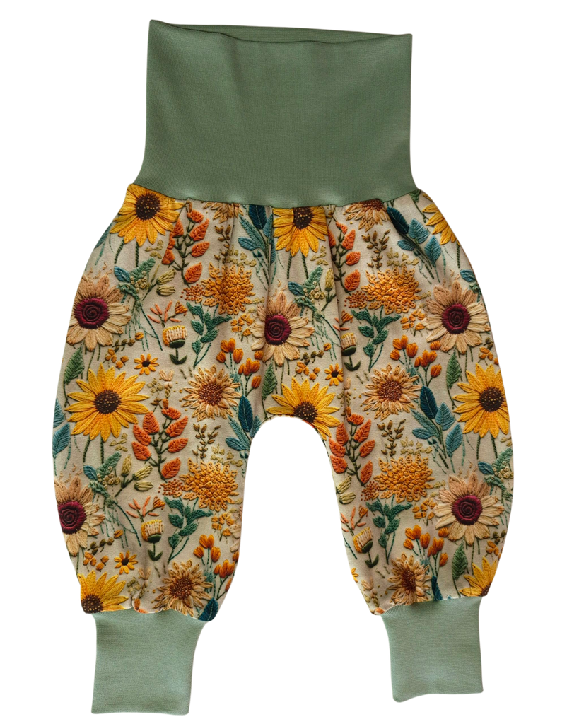 Sunflowers  Harem Trousers