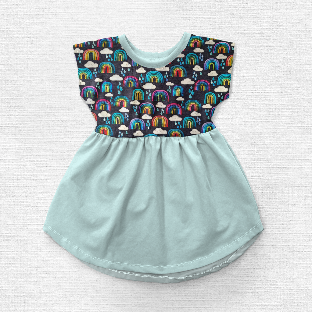 Rainbows & Raindrops  - Clodagh Dress