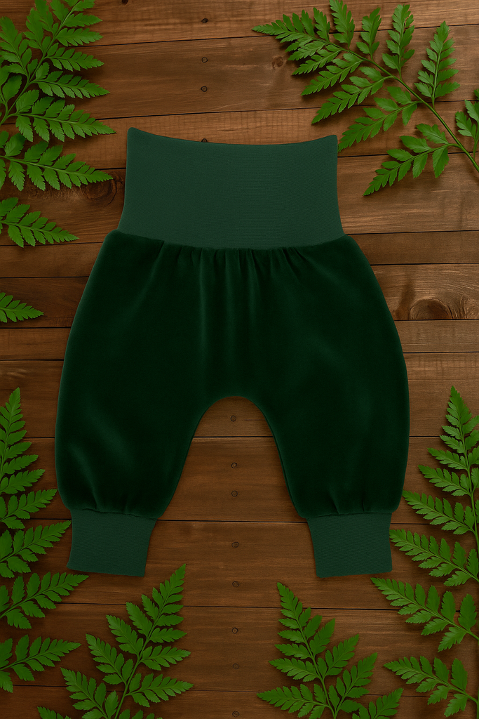 Spruce  Velour Trousers