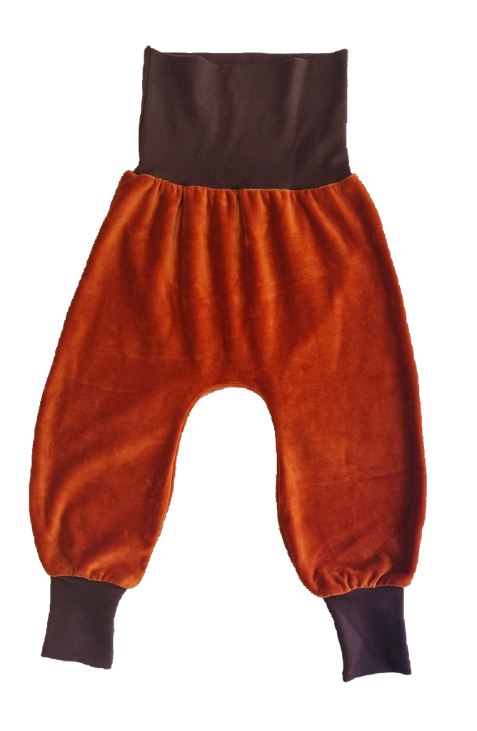 Caramel  Velour Trousers