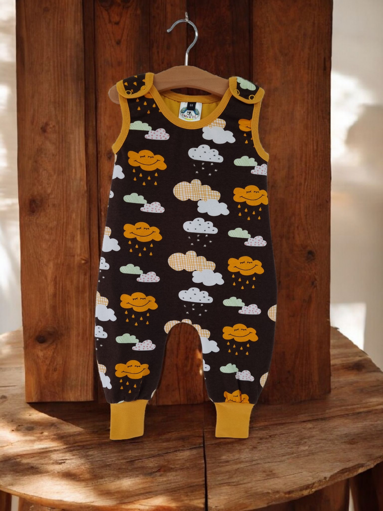 Happy Cloud  Dungarees