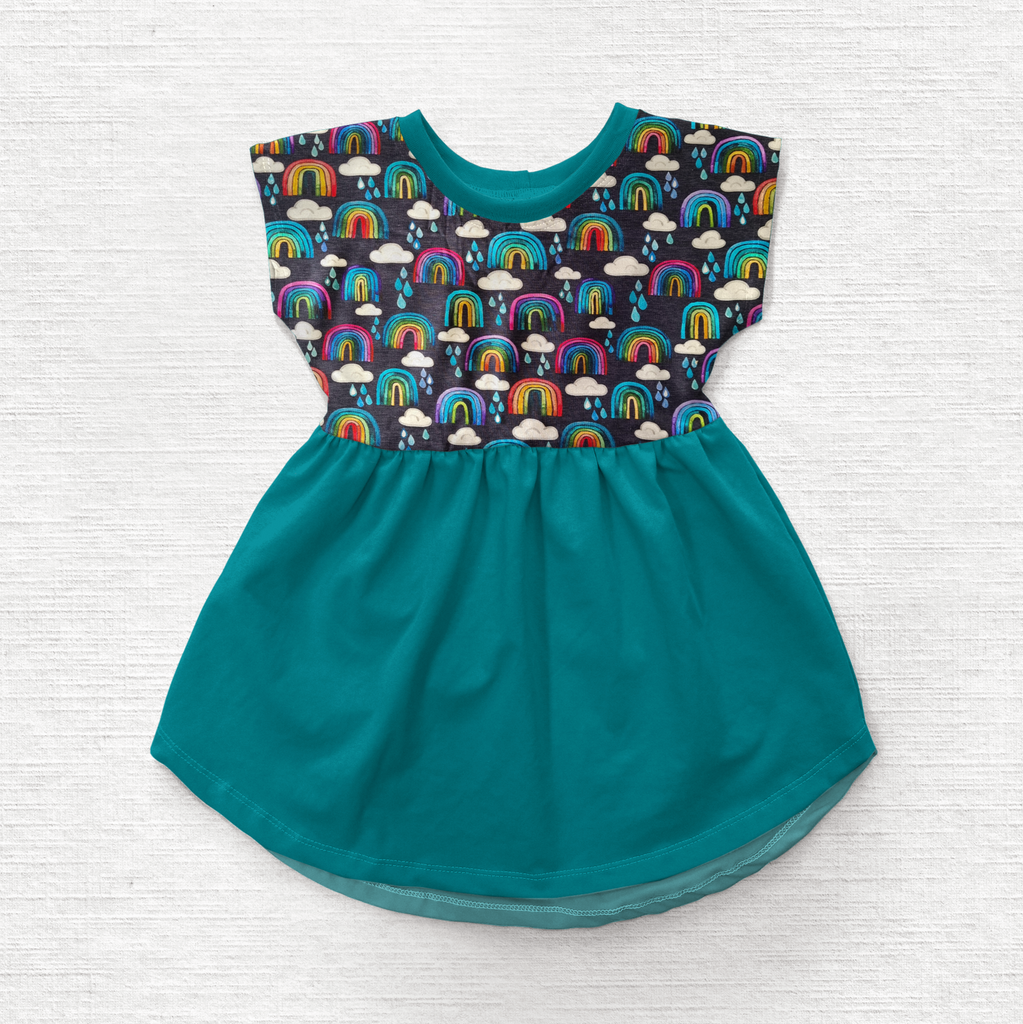 Rainbows & Raindrops  - Clodagh Dress