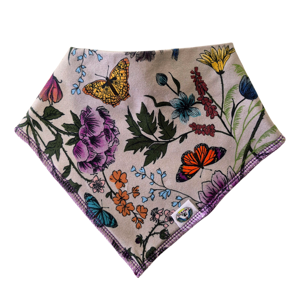 Wildflowers Bandanna Bib