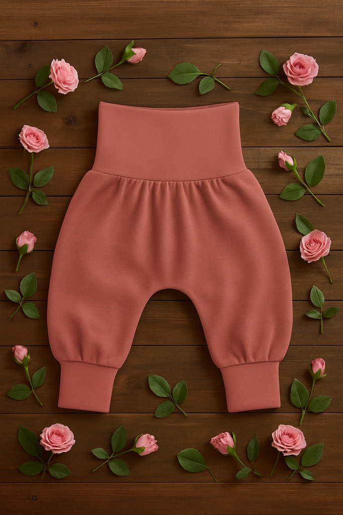Rose  Velour Trousers