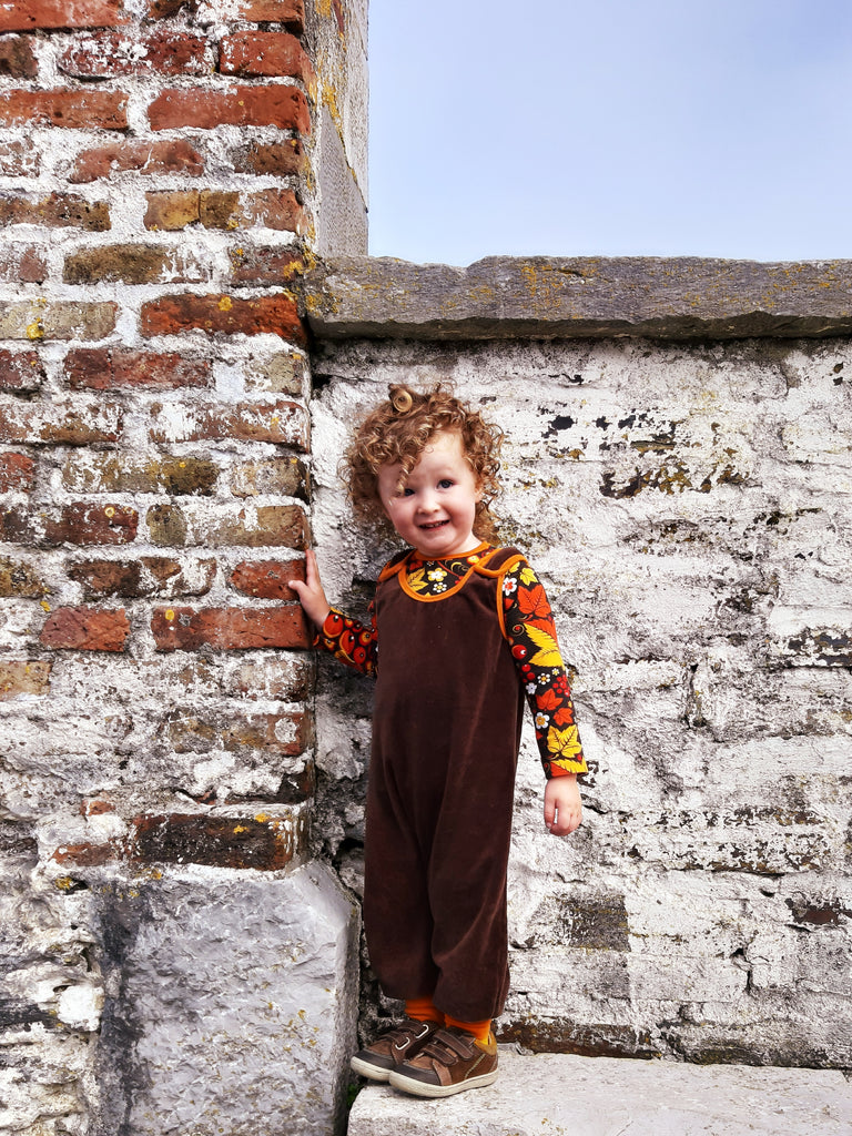 Chocolate Velour -Trousers & Dungarees