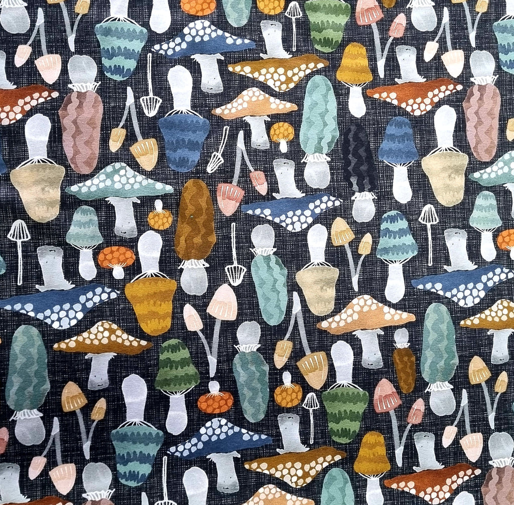 Mushroom Watercolour  -Harem Trousers