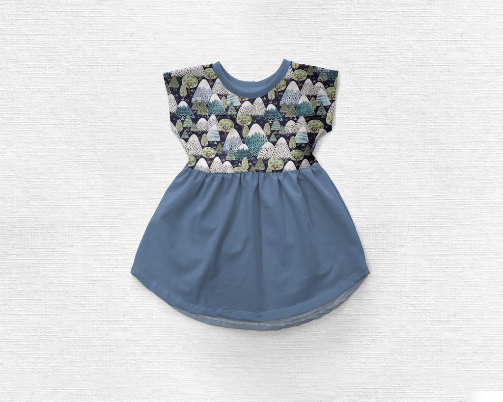 Cool Mountains  - Clodagh Dress