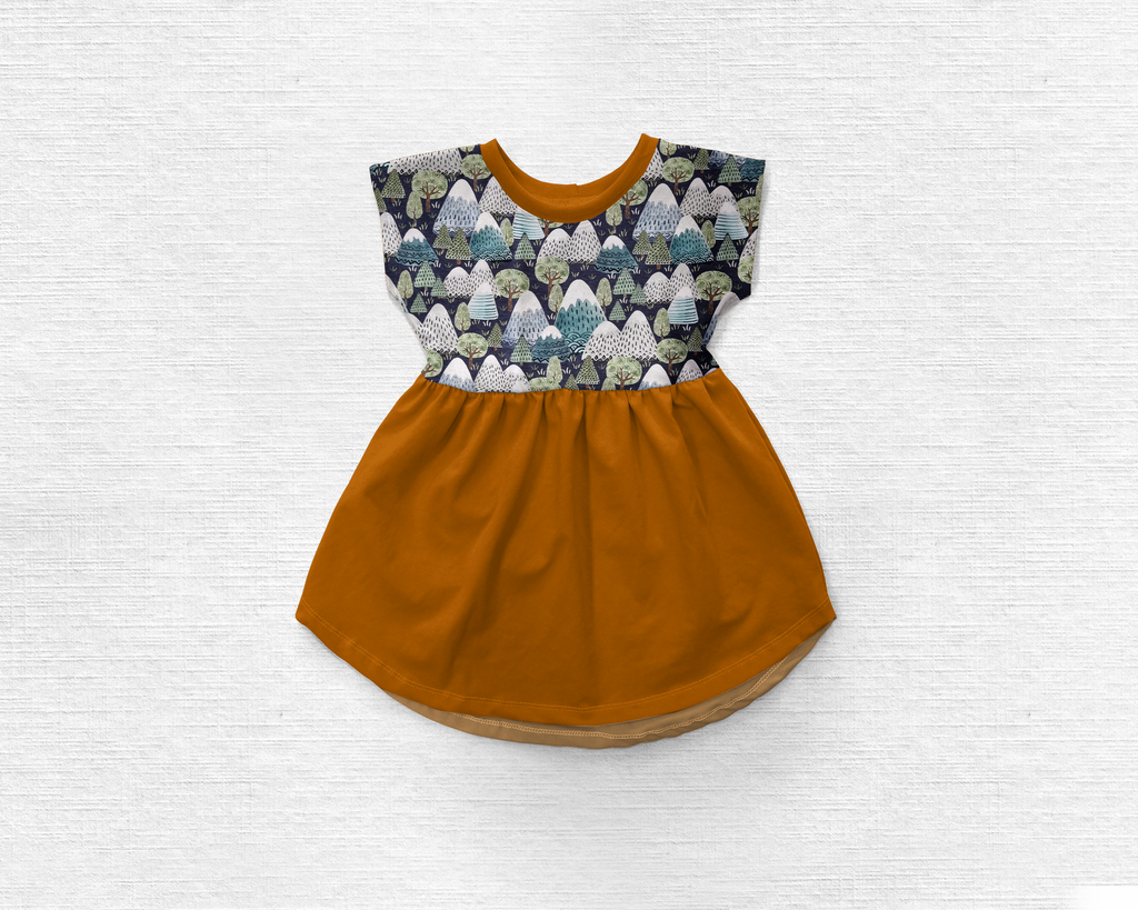 Cool Mountains  - Clodagh Dress