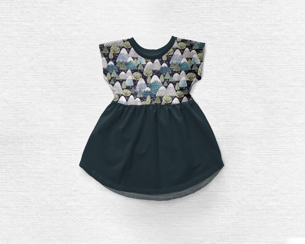 Cool Mountains  - Clodagh Dress