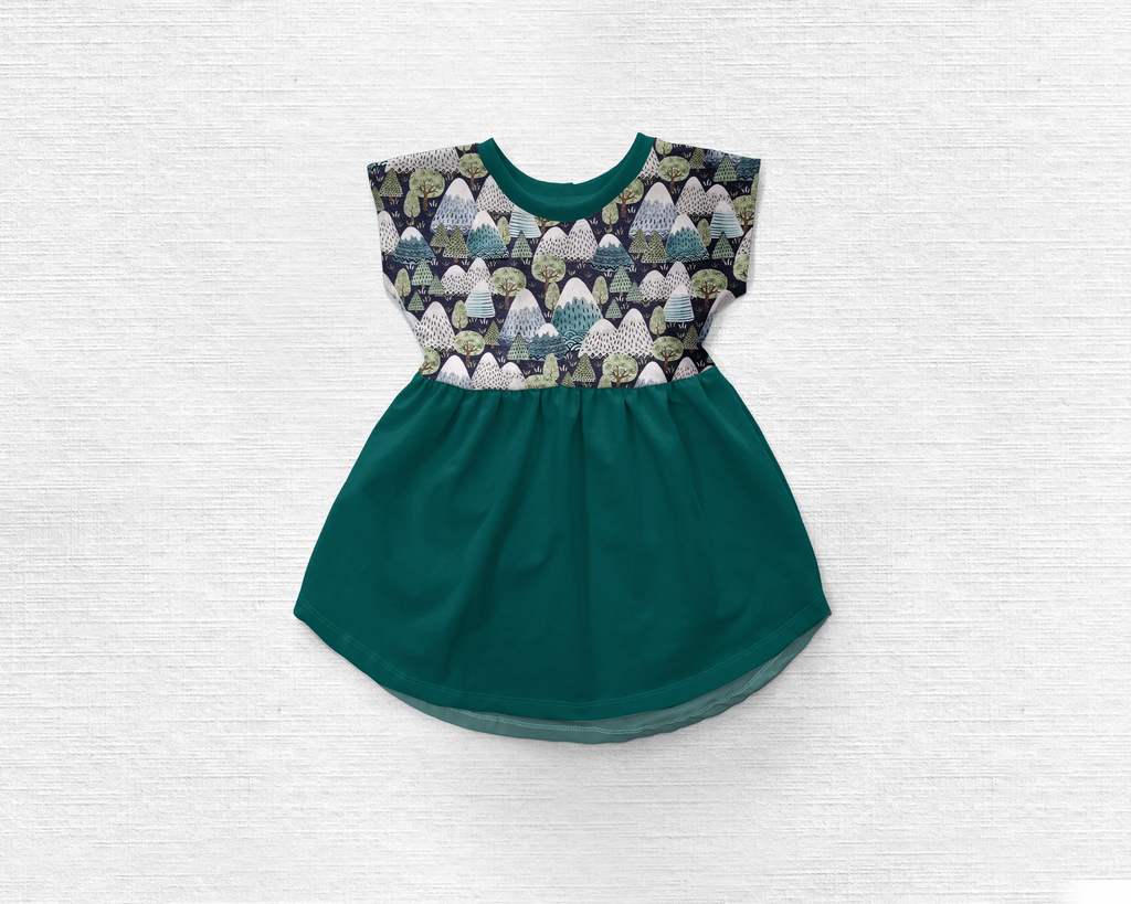 Cool Mountains  - Clodagh Dress