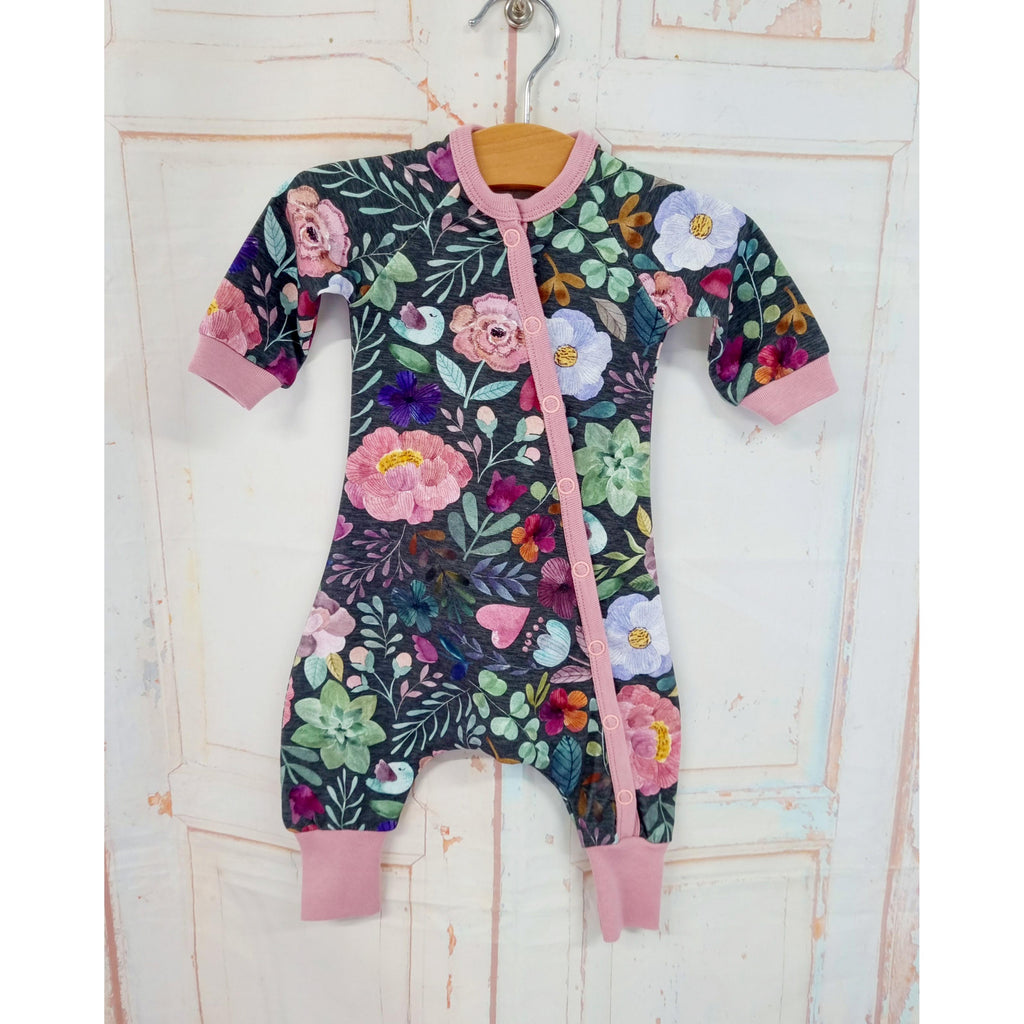 Spring Florals - Naoise   Babygrow