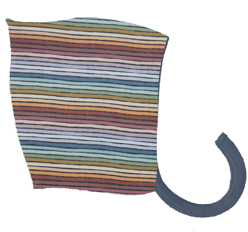 Muted  Rainbow  - Pixie Bonnet