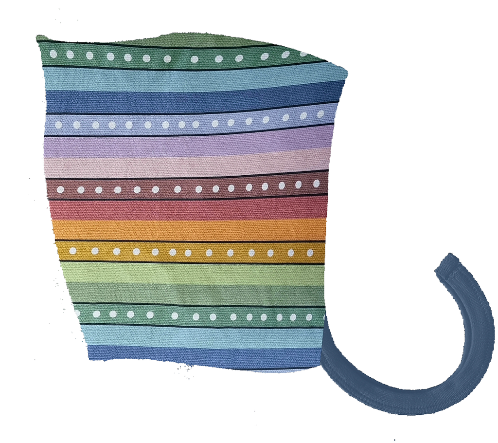 Rainbow Dot - Pixie Bonnet