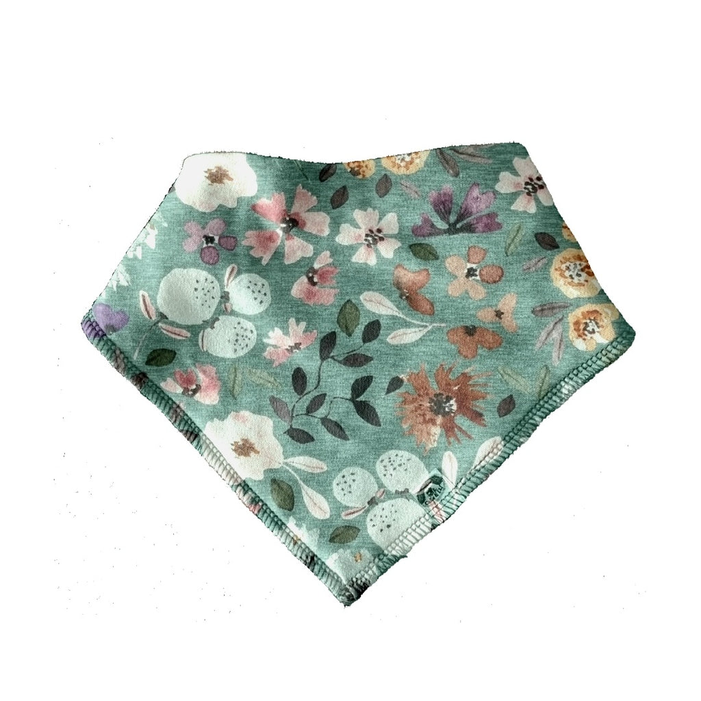 Mini Florals  - Bandanna Bib