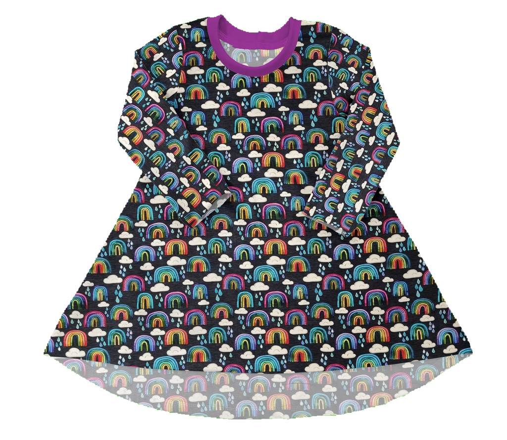 Rainbows & Raindrops - Fiadh  Dress