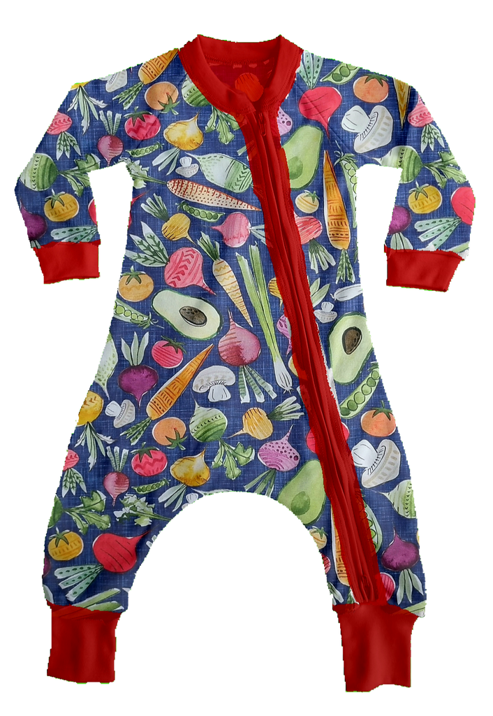 Vegetables -  Naoise Babygrow