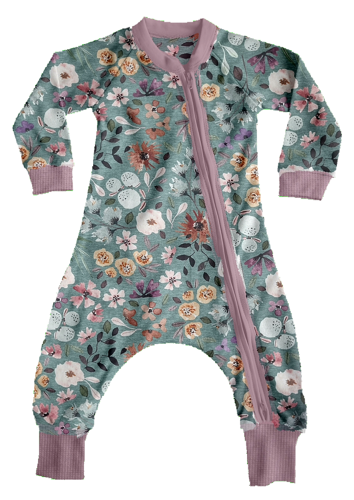 Mini Florals - Naoise   Babygrow
