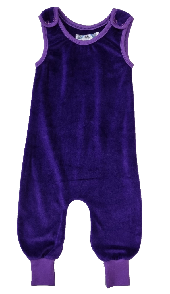 Purple Velour -Trousers & Dungarees