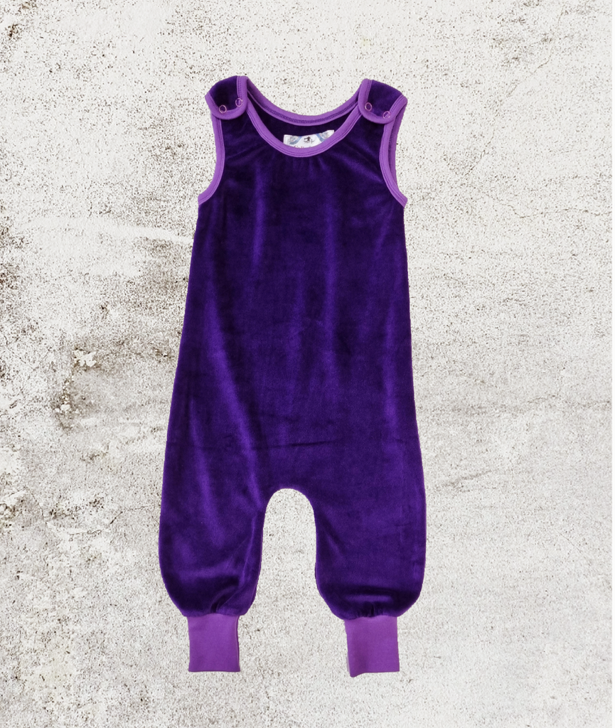 Purple Velour -Trousers & Dungarees