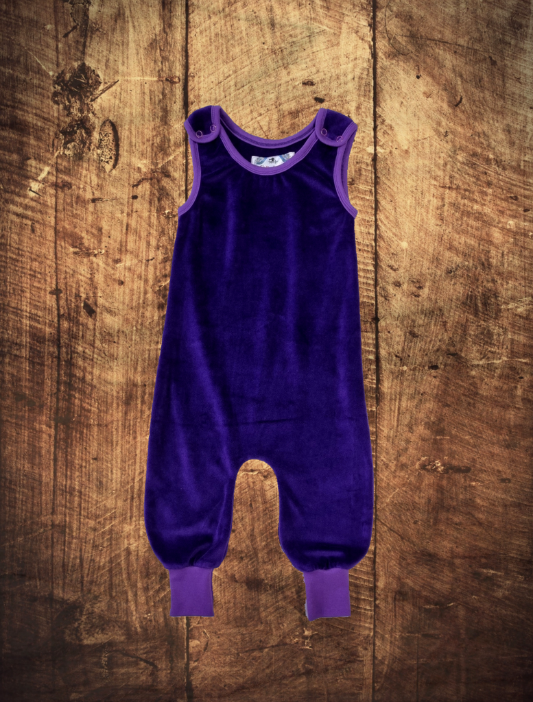 Purple Velour -Trousers & Dungarees